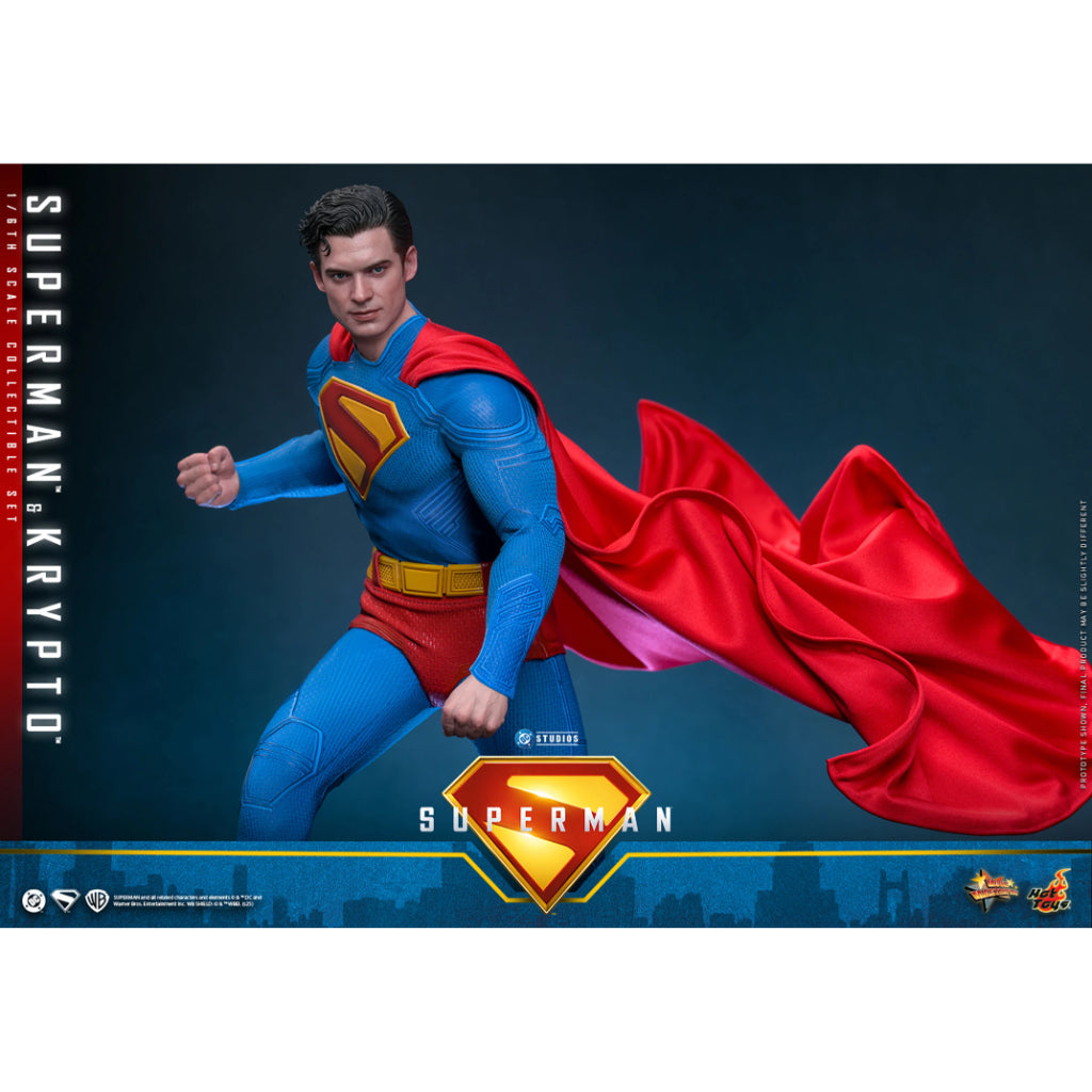 MMS812 - Superman - 1/6th Scale Superman & Krypto Collectible Set