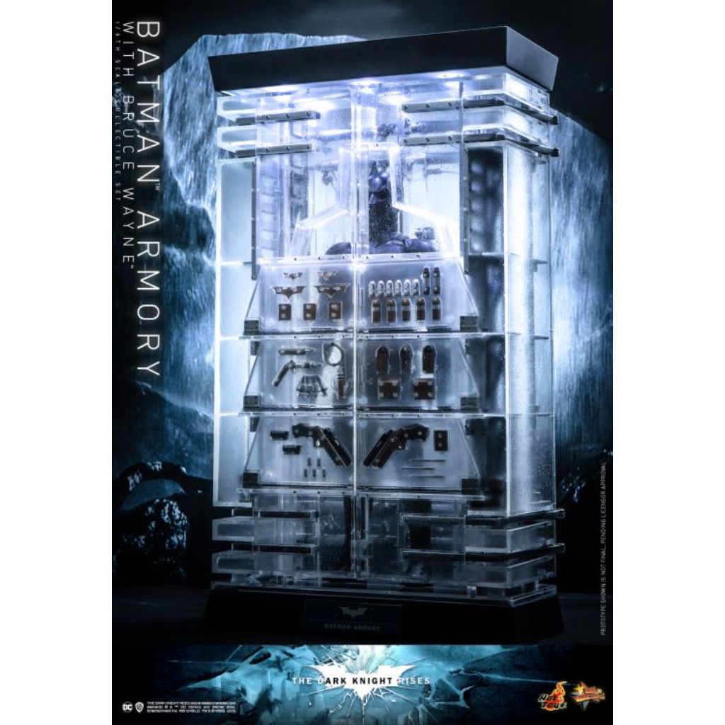 MMS702 The Dark Knight Rises - Batman Armory With Bruce Wayne