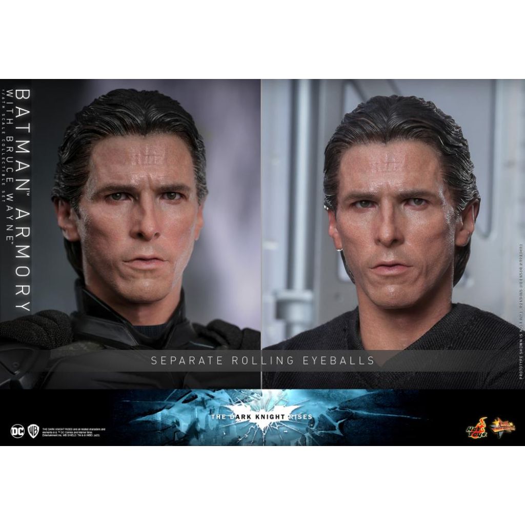 MMS702 The Dark Knight Rises - Batman Armory With Bruce Wayne