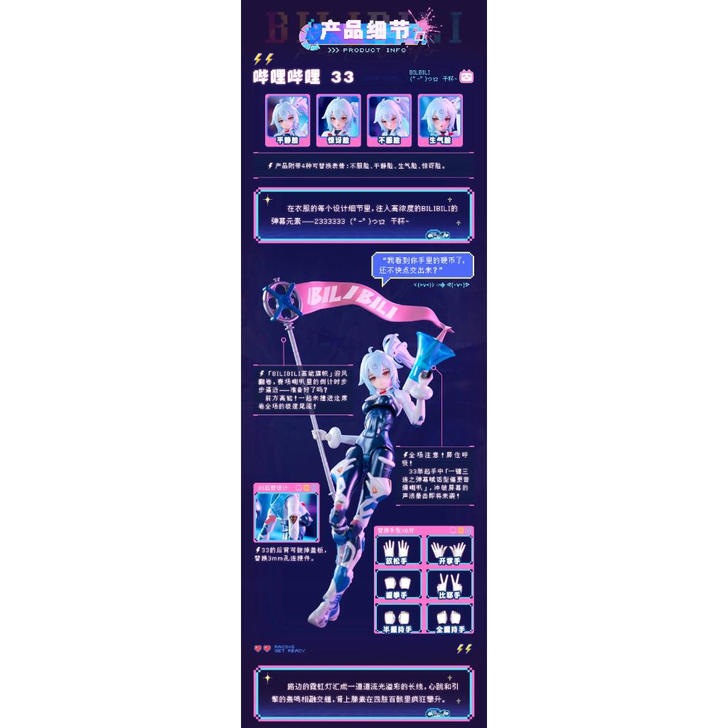 Bilibili 2233 Speed Slipstream - 1/12th Scale 33: Bainianji Ver. (Animester X Nuclear Gold Collaboration)