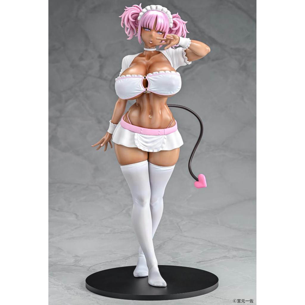 Black Gal Maid Succubus Cocoa Pink Ver. Figurine