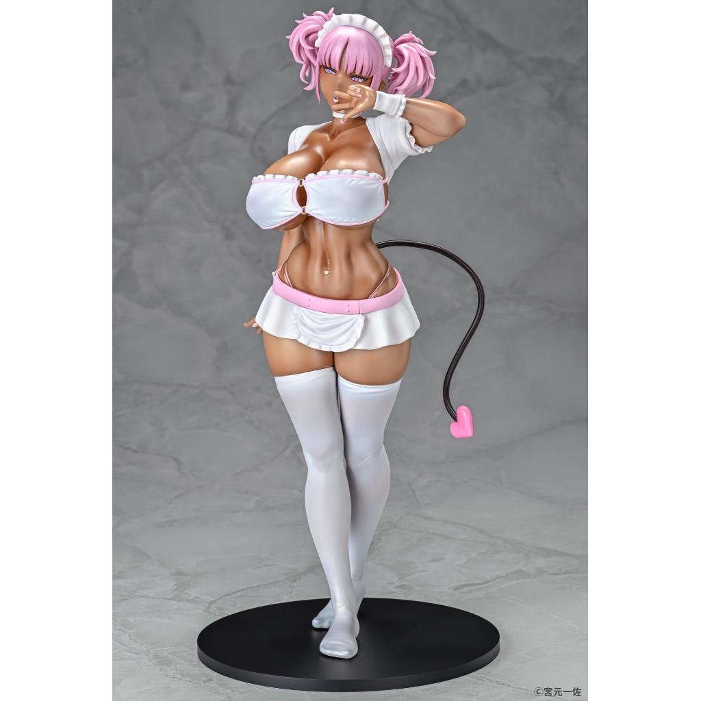 Black Gal Maid Succubus Cocoa Pink Ver. Figurine