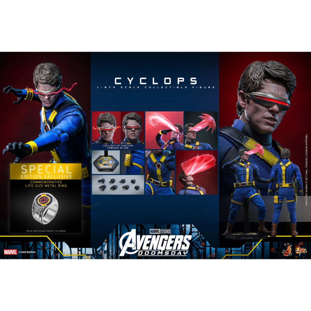 MMS908B Avengers: Doomsday - 1/6th scale Cyclops (Special Edition)