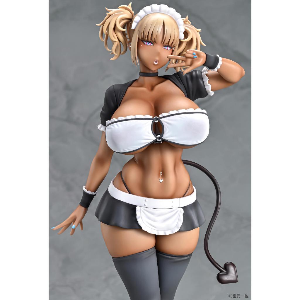 Black Gal Maid Succubus Cocoa Figurine