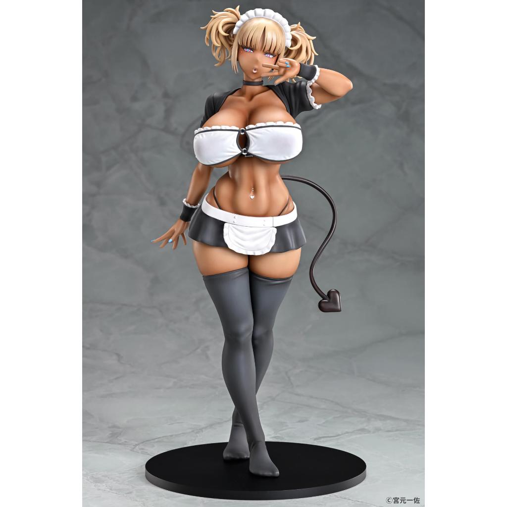 Black Gal Maid Succubus Cocoa Figurine