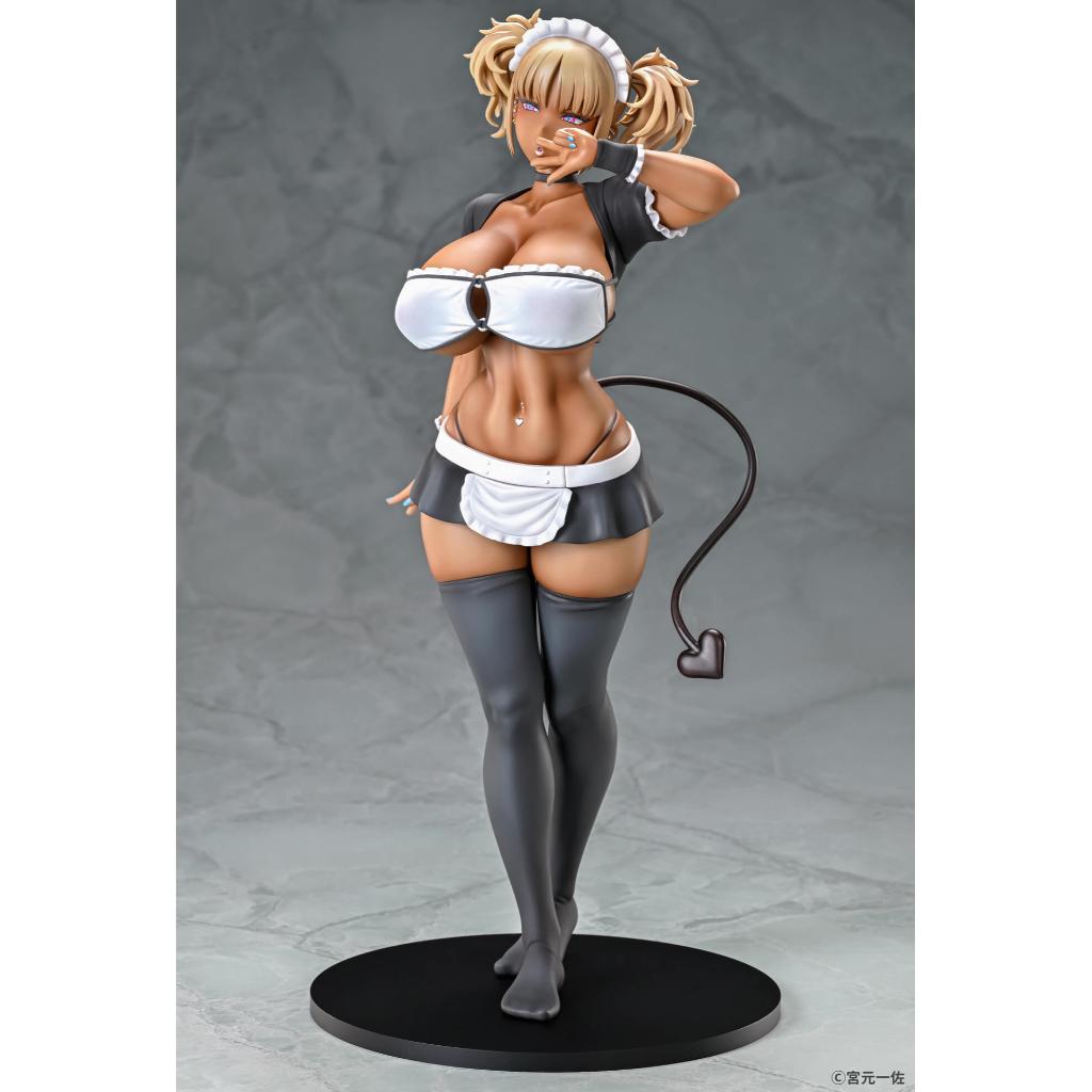 Black Gal Maid Succubus Cocoa Figurine