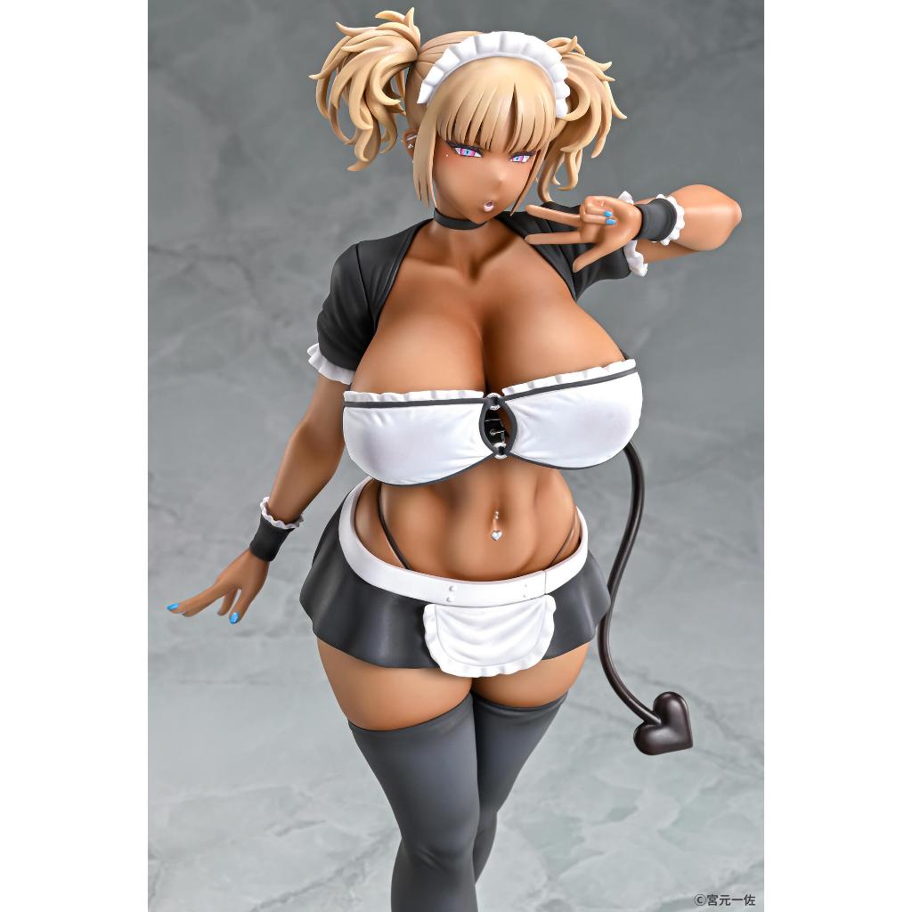 Black Gal Maid Succubus Cocoa Figurine