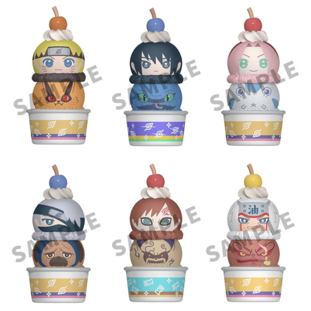 Tsumichen Stack Up & Change Naruto Shippuden (Box Of 6)