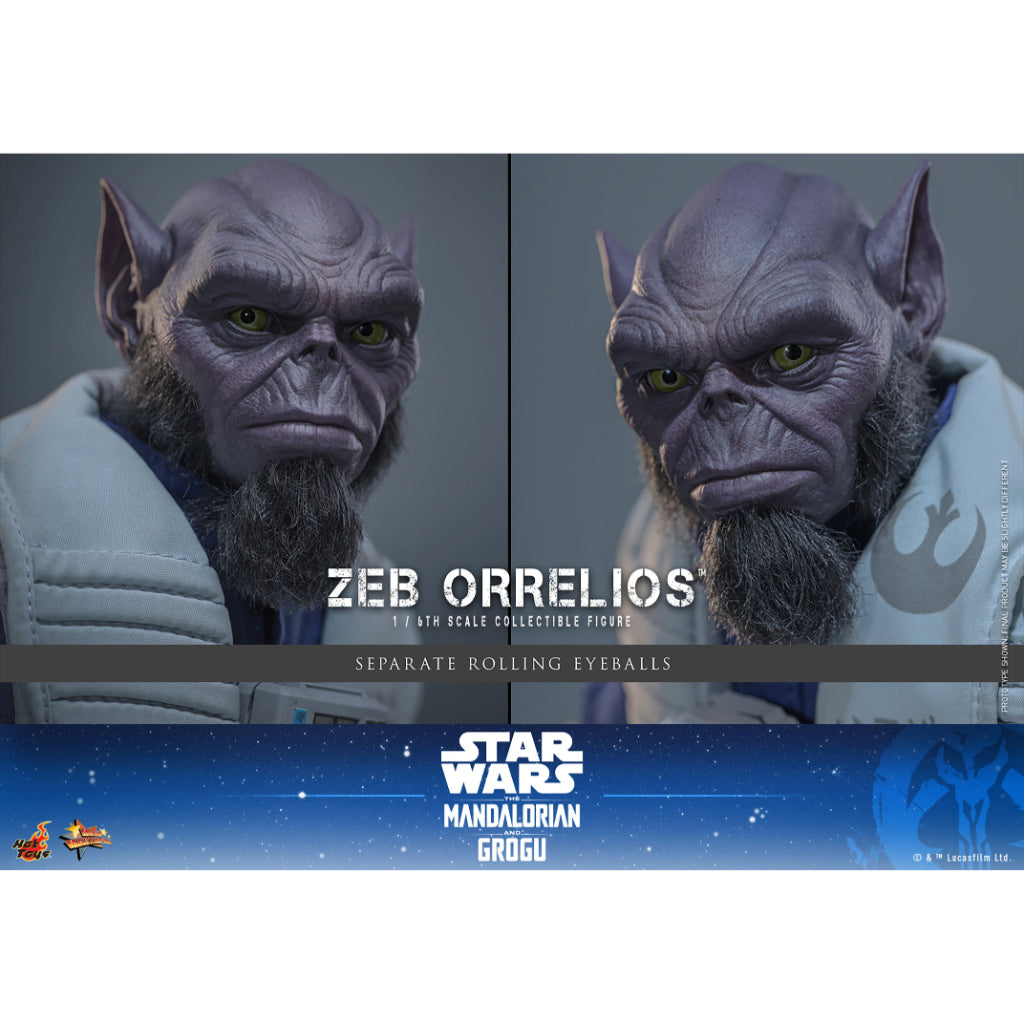 MMS876 Star Wars: The Mandalorian & Grogu - 1/6th Scale Zeb Orrelios
