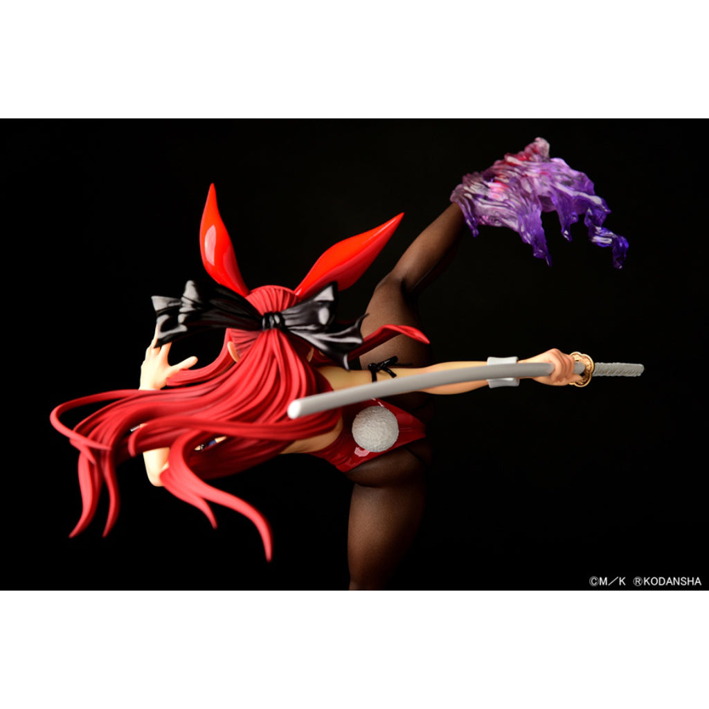 ORCATOYS Fairy Tail - Erza Scarlet High Kick Ver. Crimson Bunny Figurine