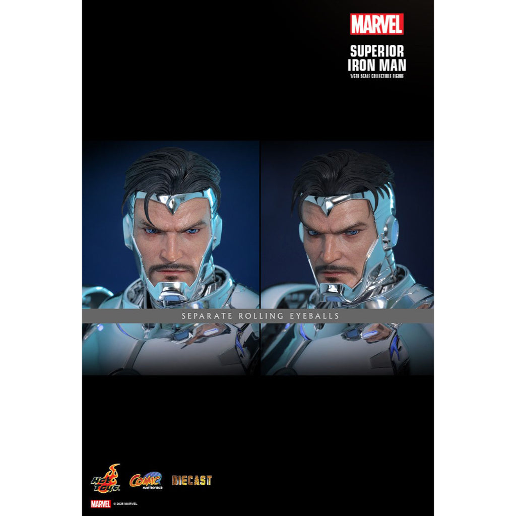 CMS026D73 - Marvel Comics 1/6th Scale Superior Iron Man