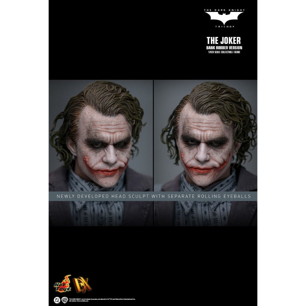 DX50 - The Dark Knight Trilogy 1/6th Scale The Joker (Bank Robber Version)