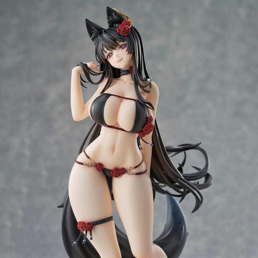 Tacco Illustration - Rose Figurine