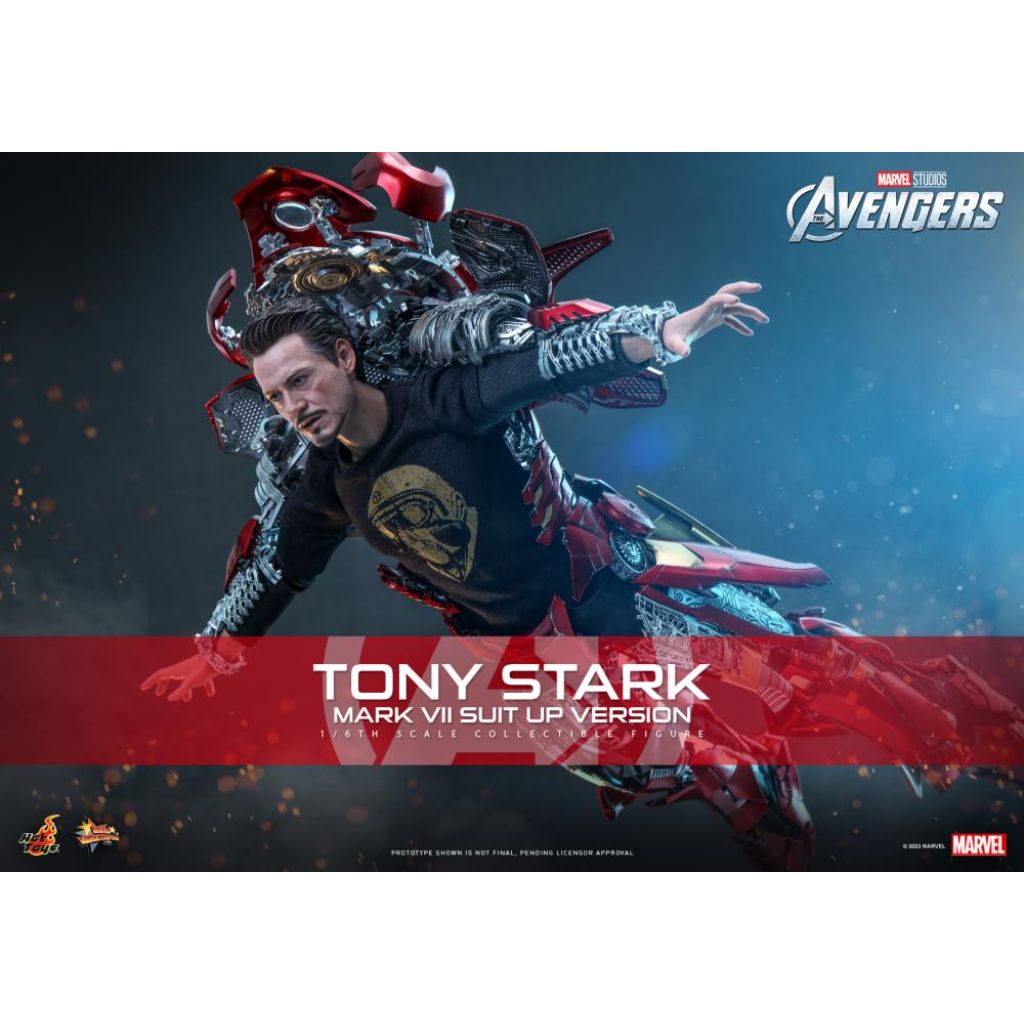 MMS718 The Avengers - 1/6 Tony Stark (Mark VII Suit up Version)