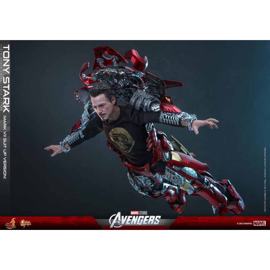 MMS718 The Avengers - 1/6 Tony Stark (Mark VII Suit up Version)