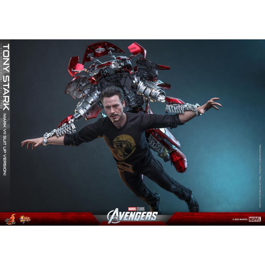 MMS718 The Avengers - 1/6 Tony Stark (Mark VII Suit up Version)