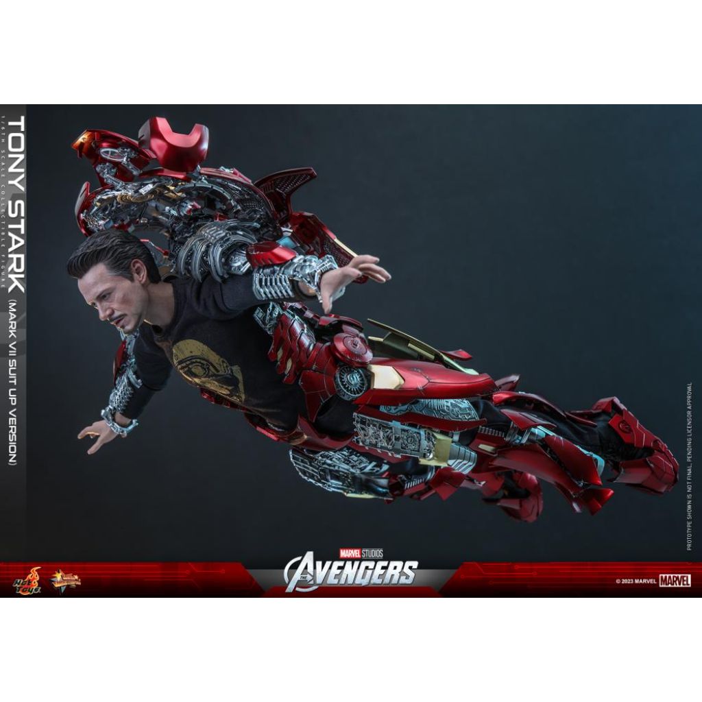 MMS718 The Avengers - 1/6 Tony Stark (Mark VII Suit up Version)