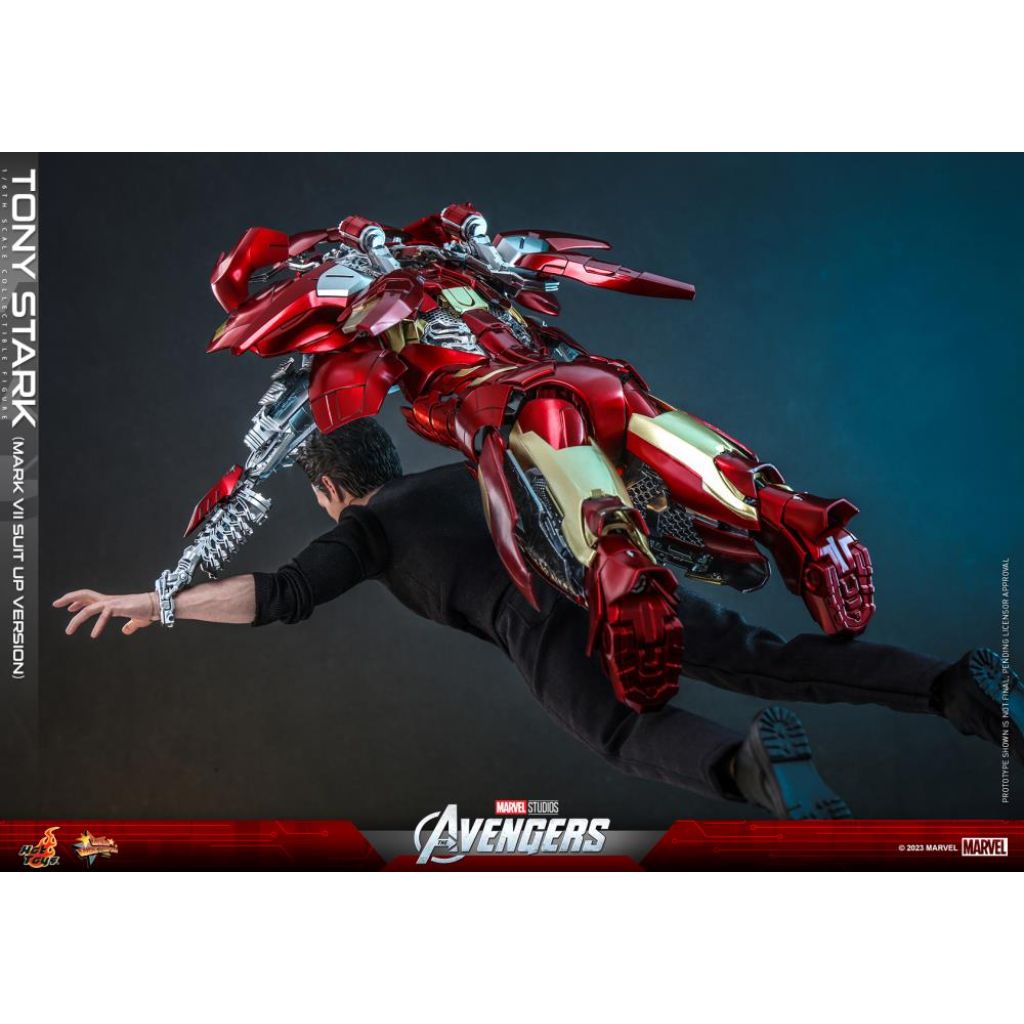 MMS718 The Avengers - 1/6 Tony Stark (Mark VII Suit up Version)