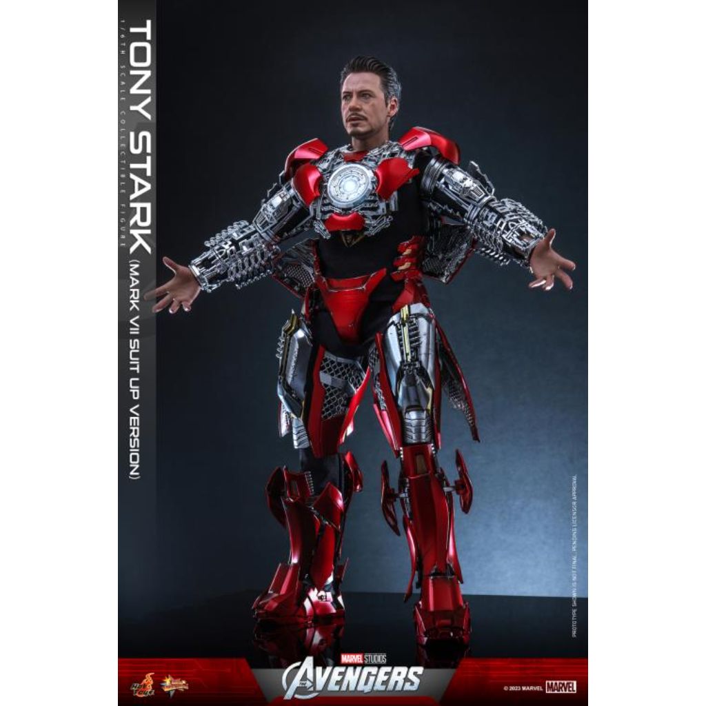 MMS718 The Avengers - 1/6 Tony Stark (Mark VII Suit up Version)
