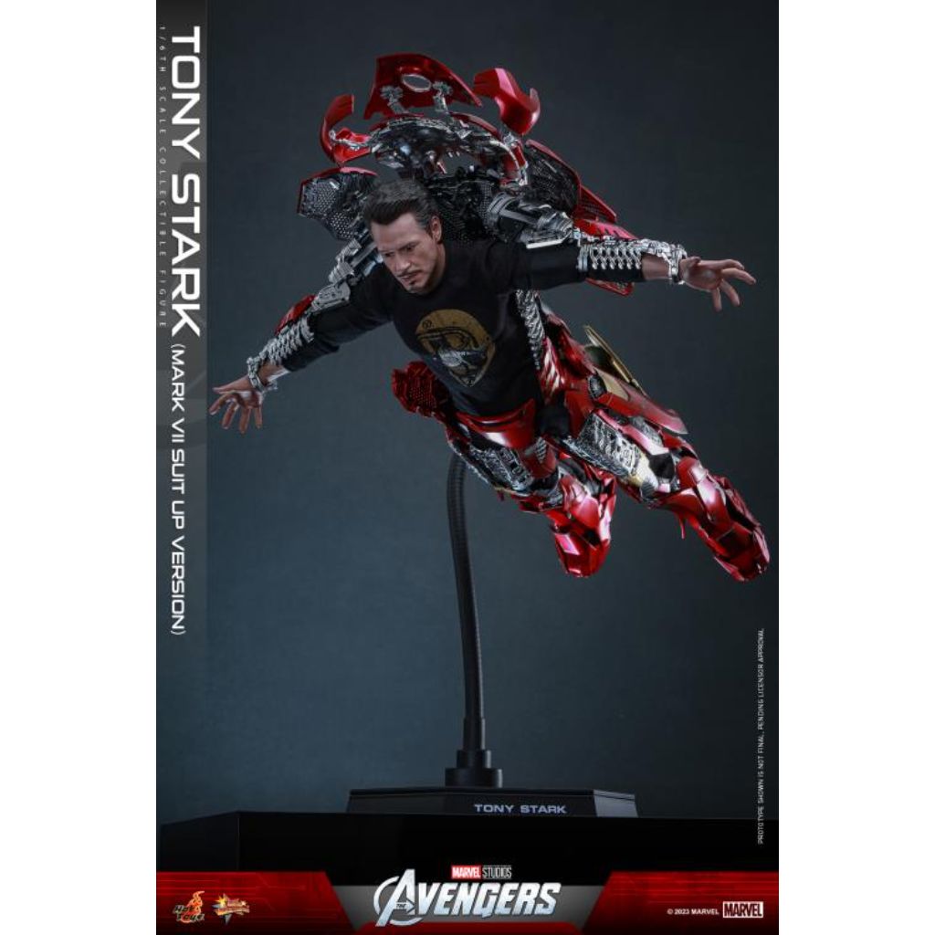 MMS718 The Avengers - 1/6 Tony Stark (Mark VII Suit up Version)