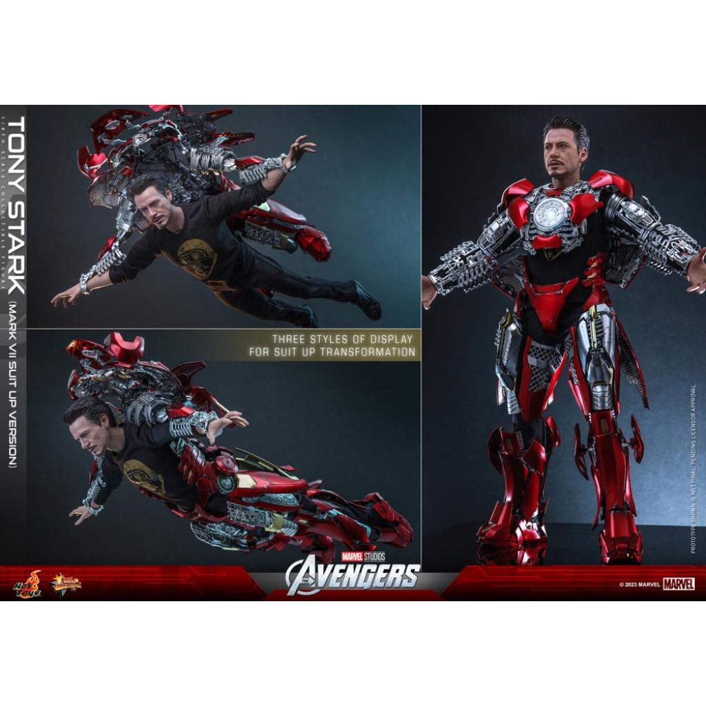 MMS718 The Avengers - 1/6 Tony Stark (Mark VII Suit up Version)