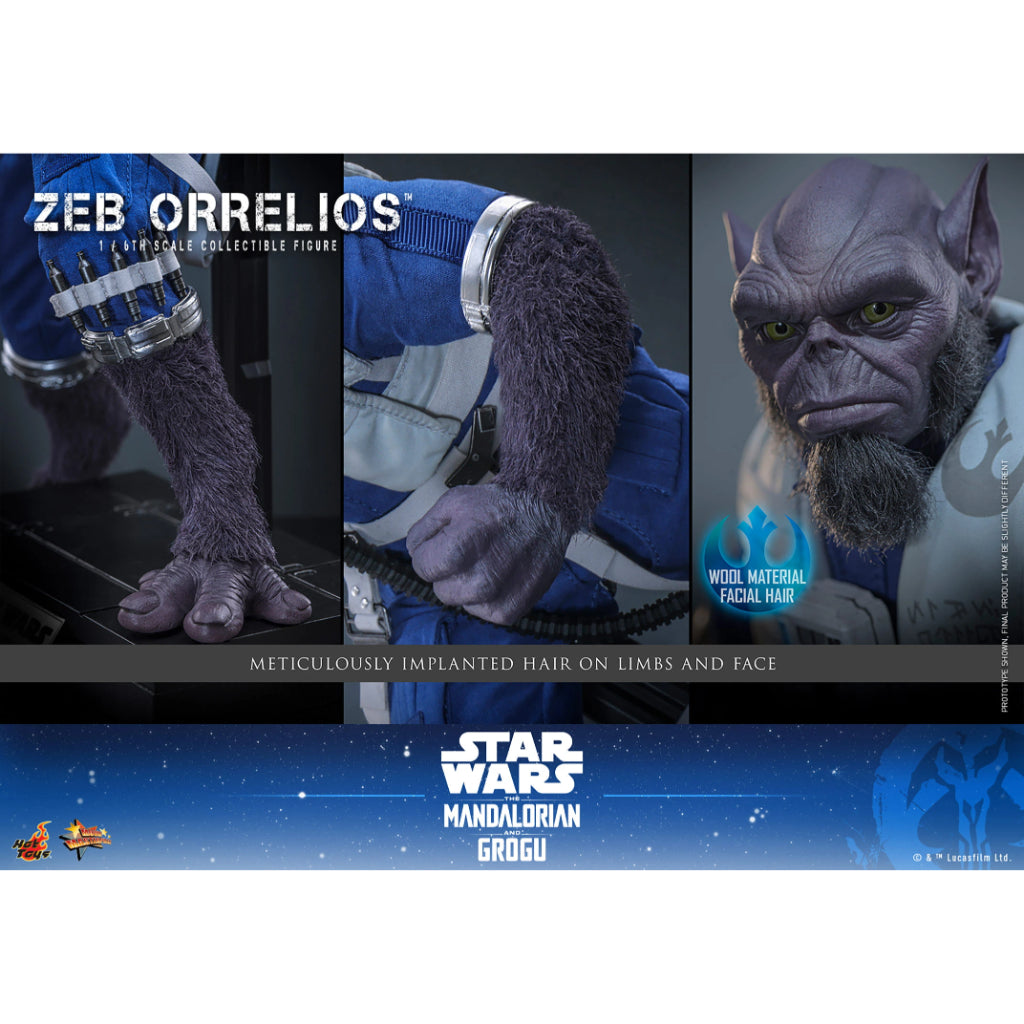 MMS876 Star Wars: The Mandalorian & Grogu - 1/6th Scale Zeb Orrelios