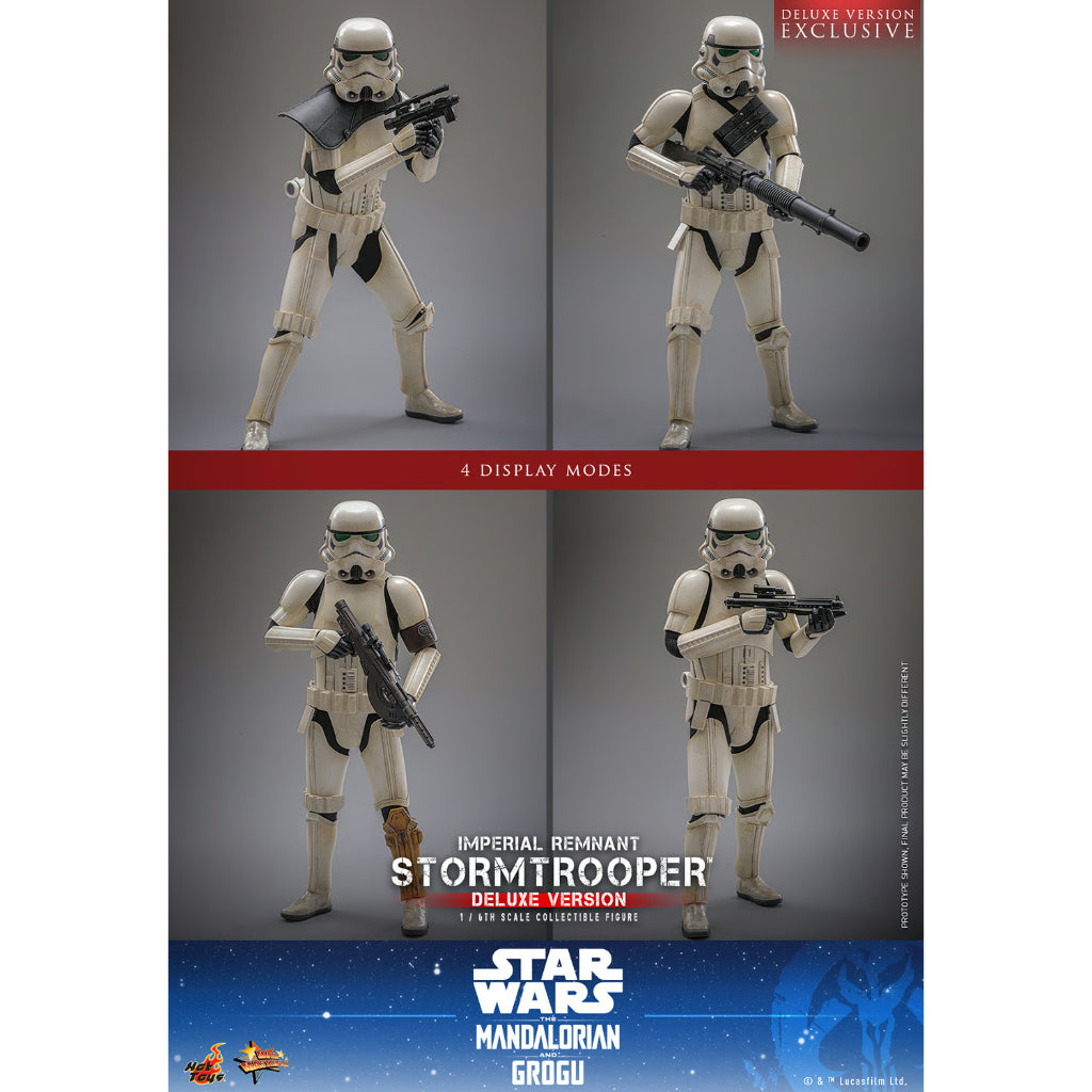 MMS837 Star Wars: The Mandalorian & Grogu - 1/6th Scale Imperial Remnant Stormtrooper (Deluxe Version)