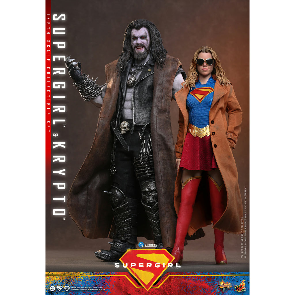 MMS869 Supergirl - 1/6th scale Supergirl & Krypto Collectible Set