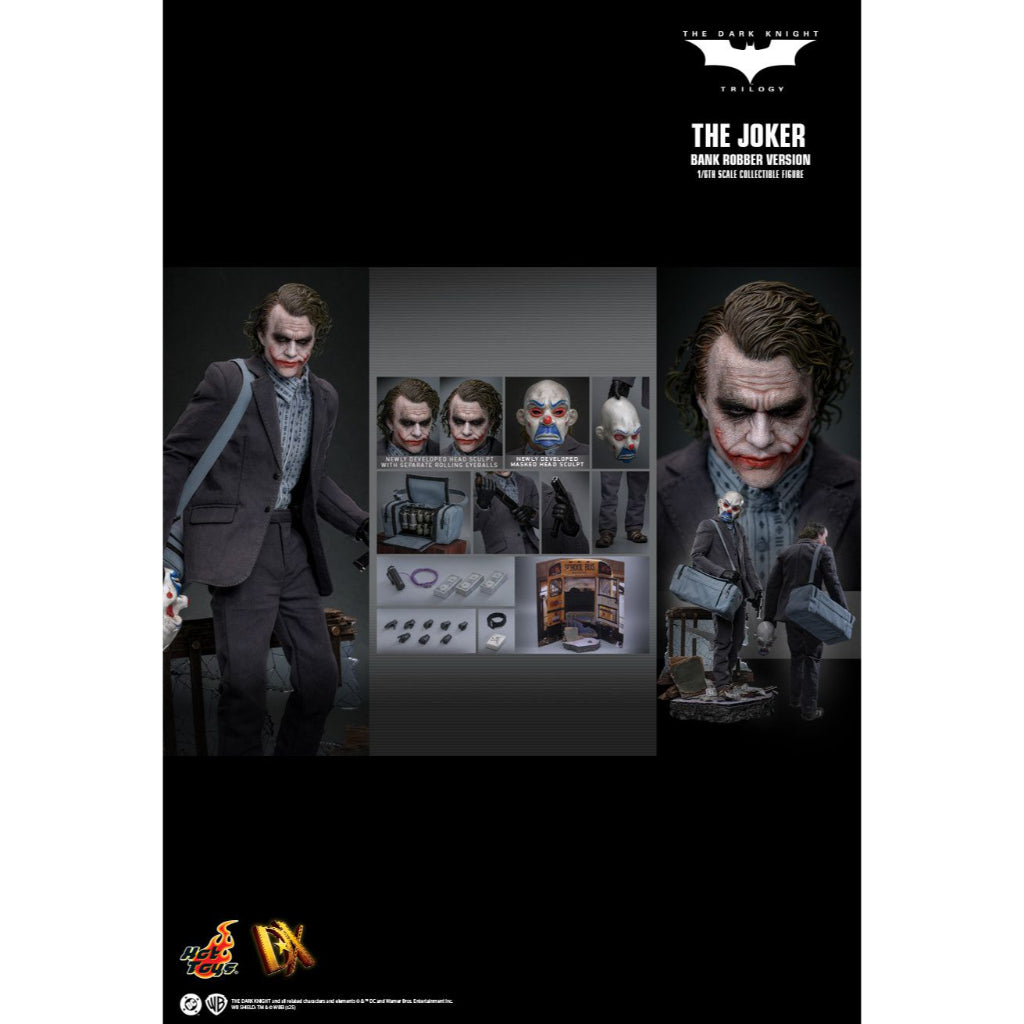 DX50 - The Dark Knight Trilogy 1/6th Scale The Joker (Bank Robber Version)