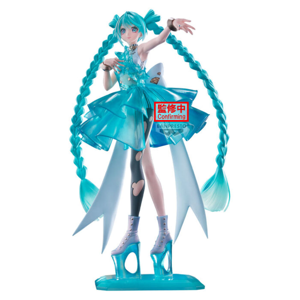 Banpresto Evolve Clearluxe Hatsune Miku Emeraldgem Figure