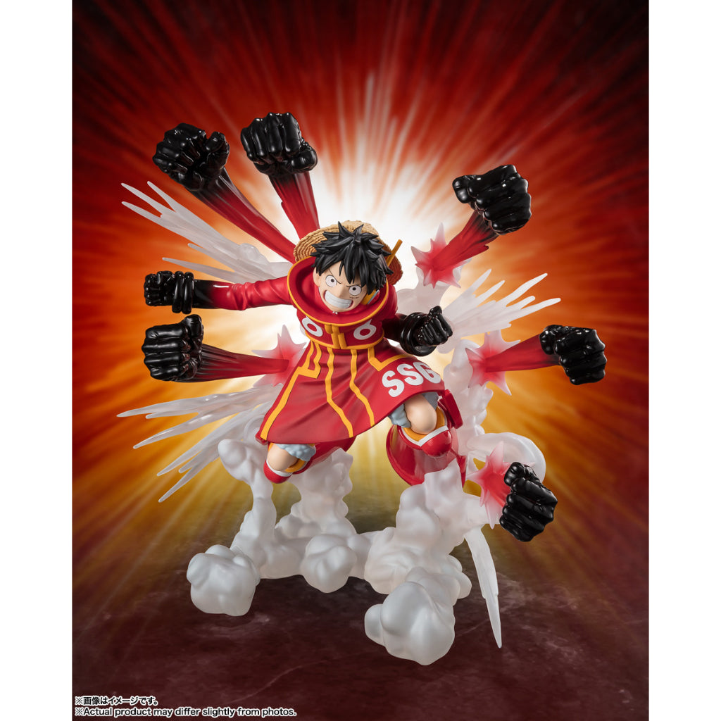 Bandai Figuarts Zero Monkey D. Luffy Gum-Gum Hawk Gatling Extra Battle One Piece