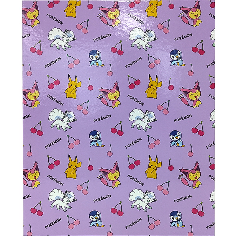 Pokémon Pocket Portfolio Ring Binder - Pokémon New Retro (Purple)