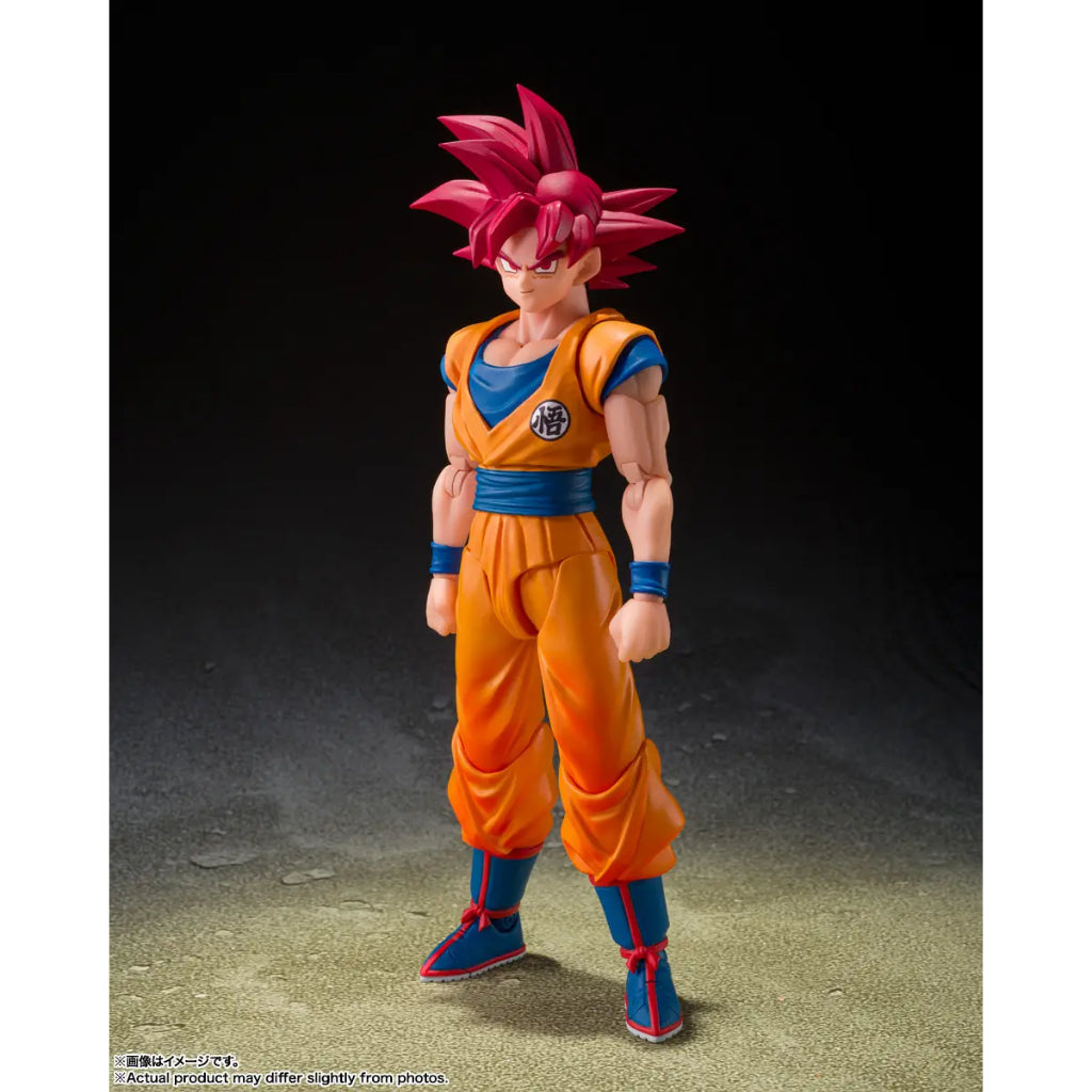 S.H.Figuarts Super Saiyan God Son Goku God Aura (Reissue)