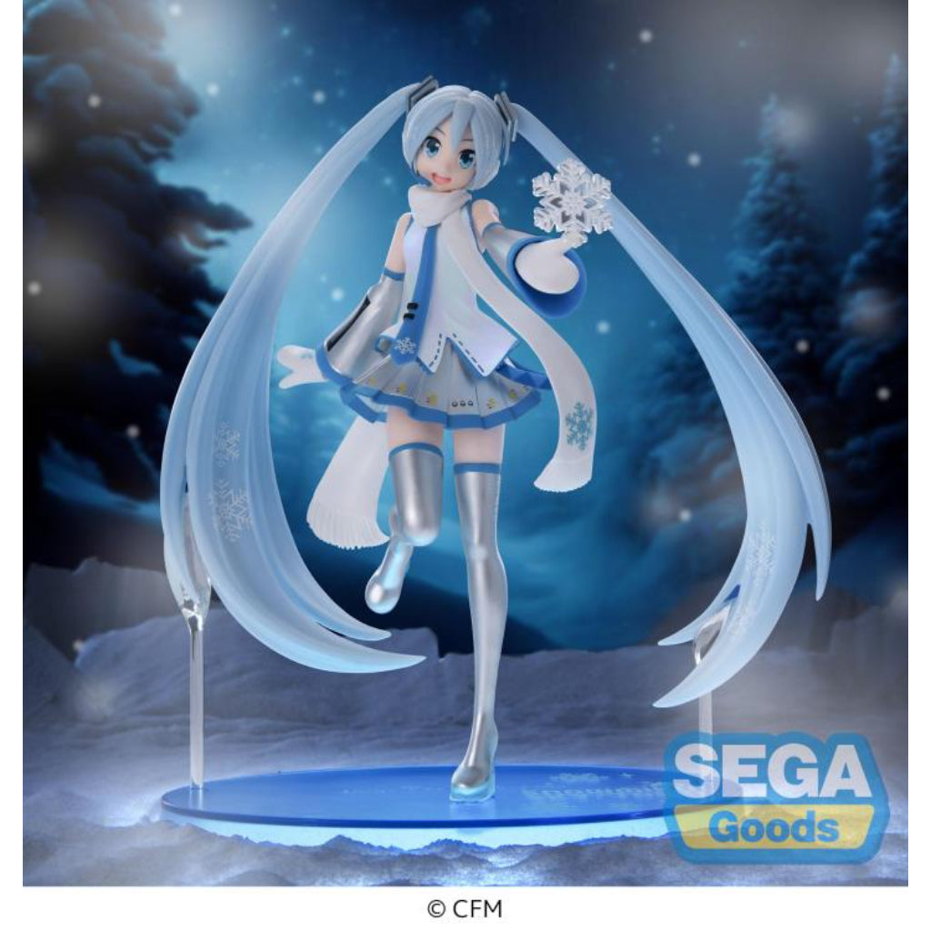Sega Snow Miku Sky Town Ver. Luminasta Figure