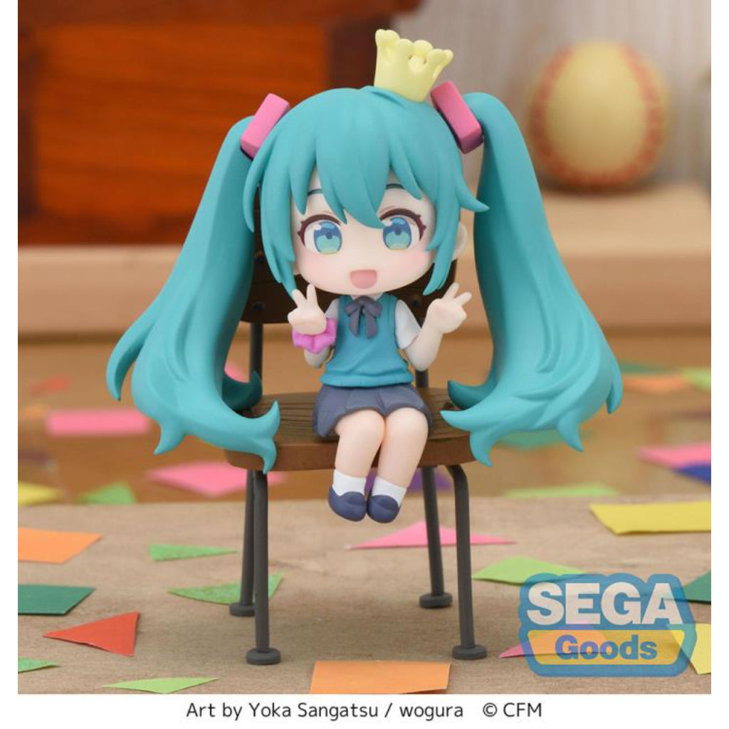 Sega Hatsune Miku Chokonose 16th Anniversary Wogura Ver. Mini Figure