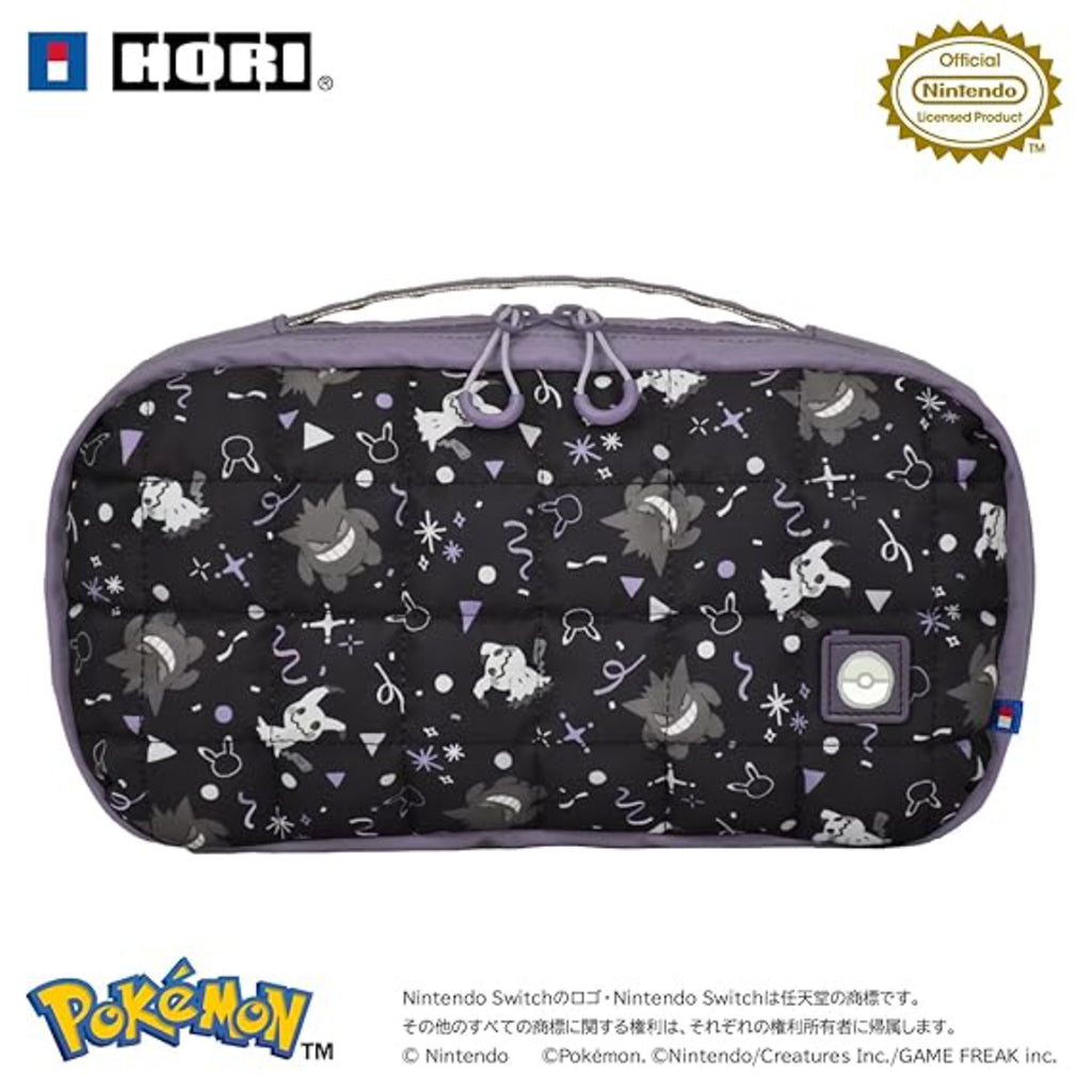 HORI Puff Pouch - Gengar and Mimikyu Series (NSX-093)