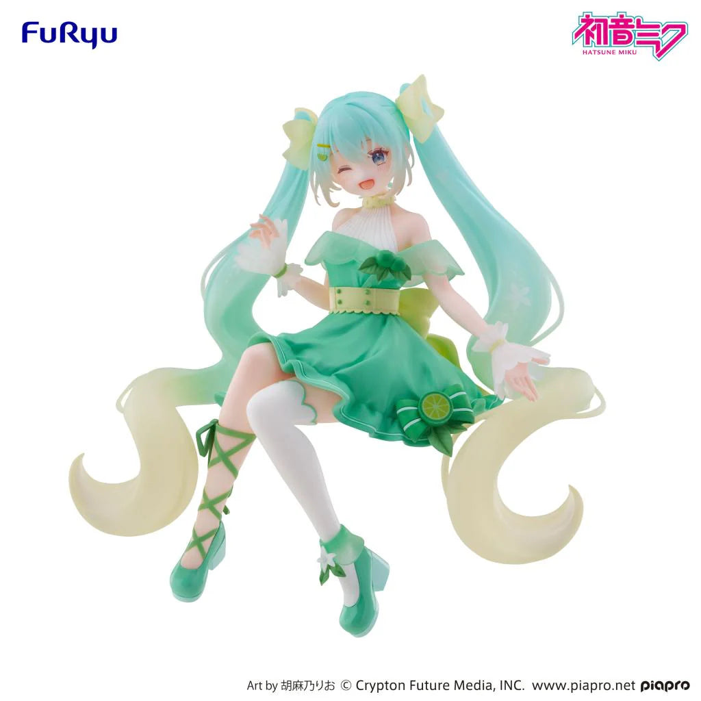 FuRyu Hatsune Miku Lime Ver. Noodle Stopper