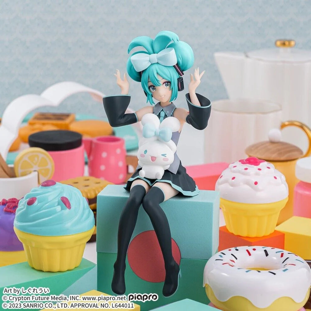 Sega PM Hatsune Miku X Cinnamoroll Chokonose Figure