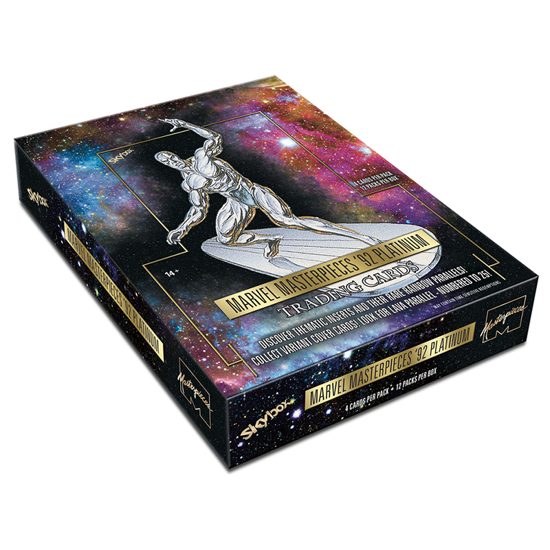 Upper Deck Marvel Masterpieces 92 Platinum Hobby (UD16599) (12/Box)