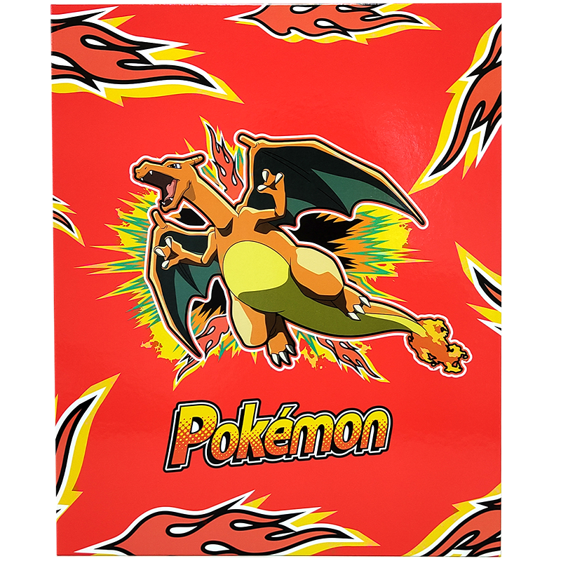 Pokémon Pocket Portfolio Ring Binder - Charizard (Red)