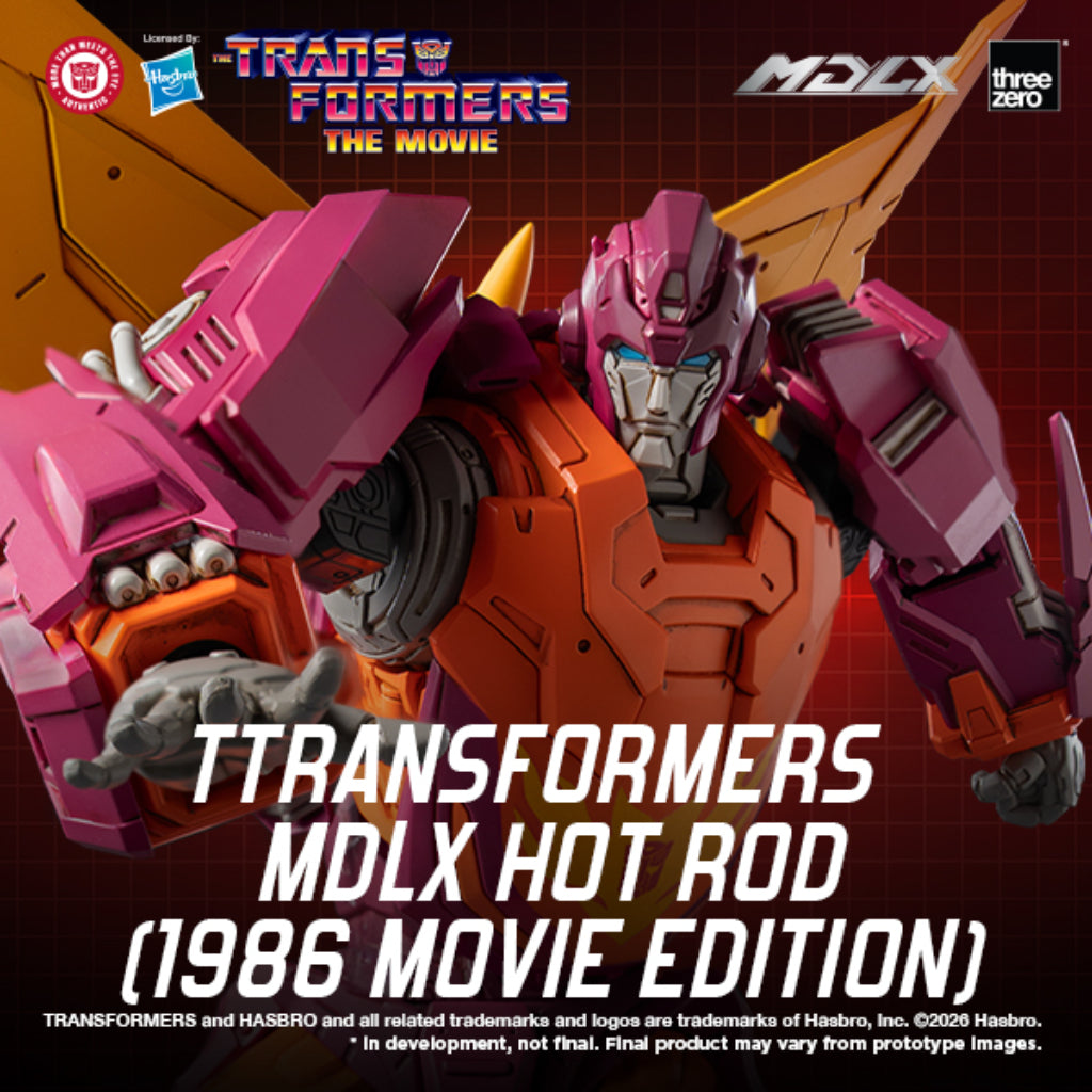 MDLX Scale Transformers - Hot Rod (1986 Movie Version) (Kelvin Sau Redesign)