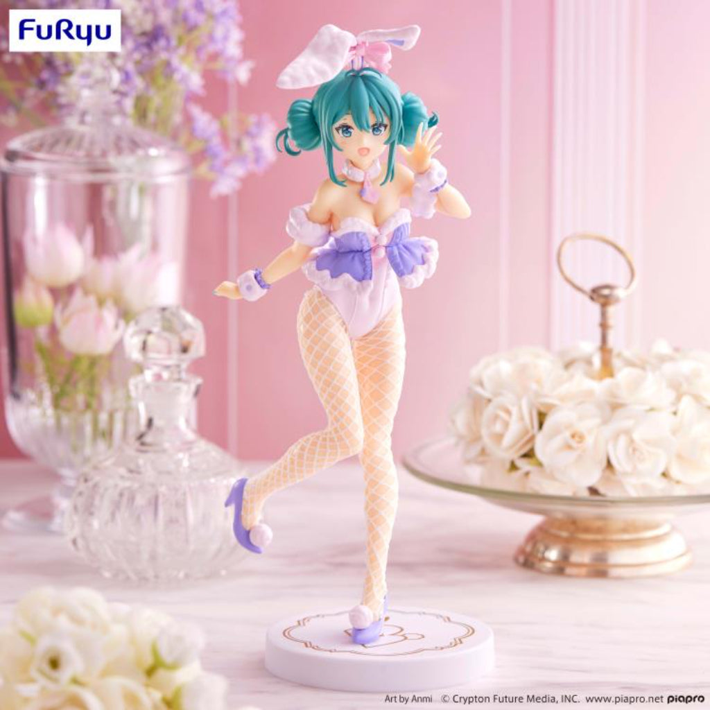 FuRyu Hatsune Miku BiCute Bunnies White Rabbit Lavender Color Ver