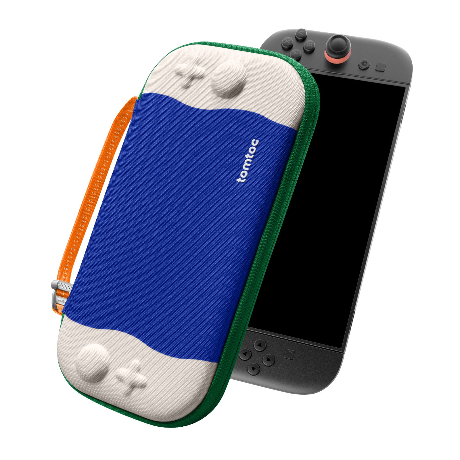 tomtoc FancyCase-G05 Nintendo Switch 2 Slim Case - Blue Wave