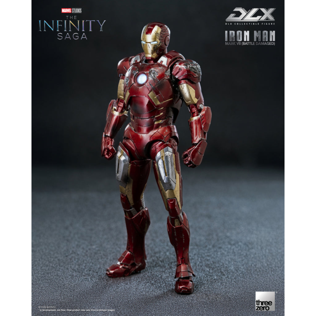 MARVEL IRON MAN Mark 7 1/8スケールフィギュア DLX Scale Marvel Studios: The Infinity Saga - Iron Man Mark VII (Battl