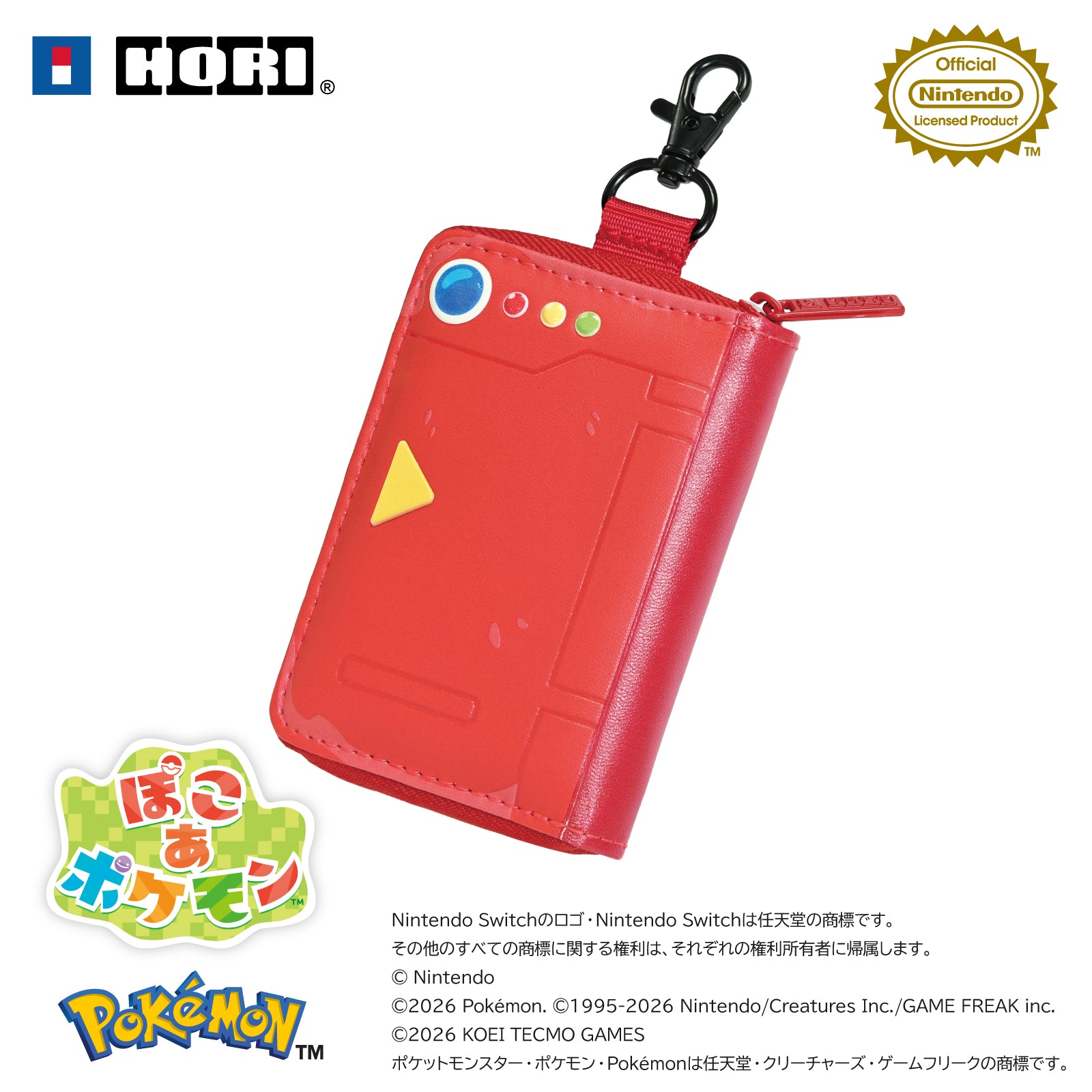 HORI Pokedex Game Card Case Pokemon Pokopia for Nintendo Switch 2