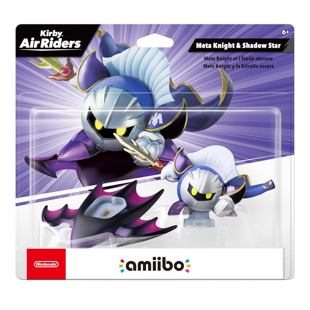 amiibo Meta Knight & Shadow Star (Kirby Air Riders Series)