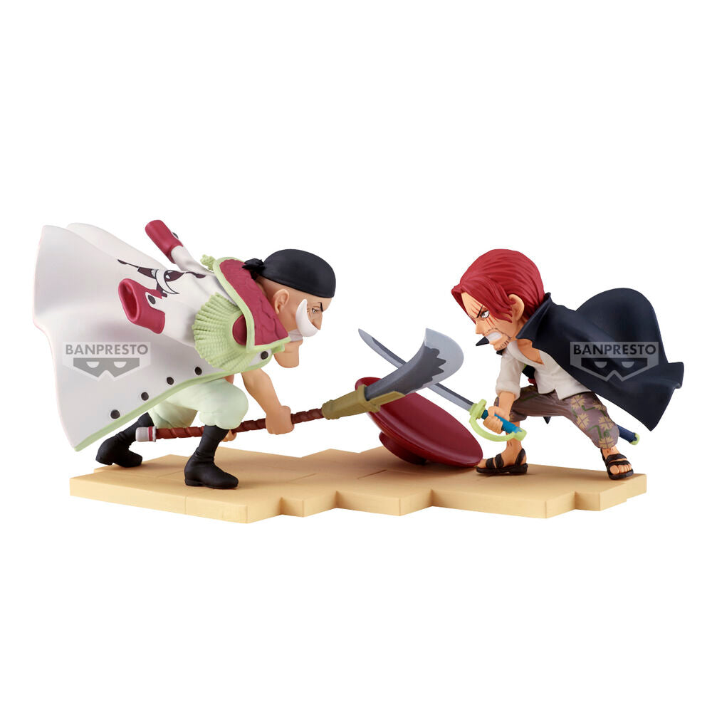 Banpresto WCF Edward Newgate vs. Shanks Log Stories One Piece