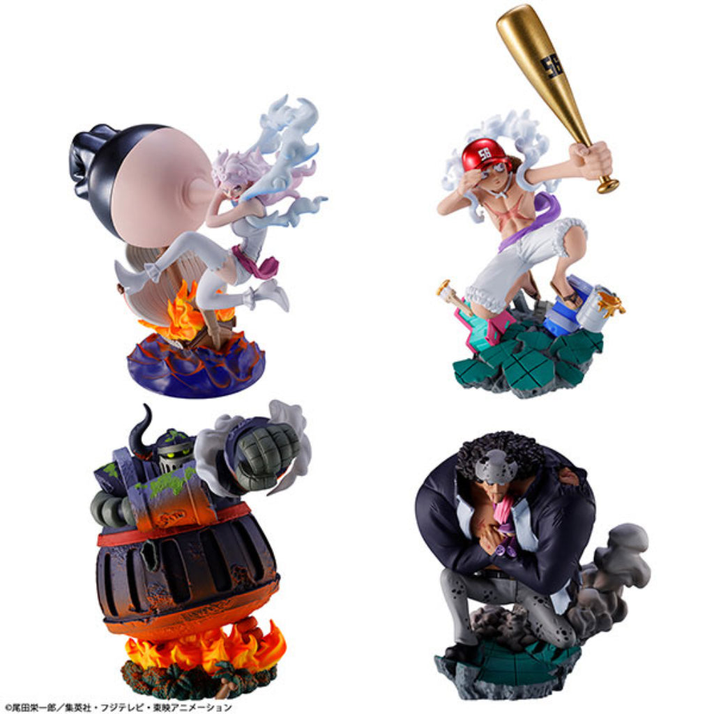 One Piece Petitrama series LOGBOX RE BIRTH Ver. Egghead 02 (Box of 4)