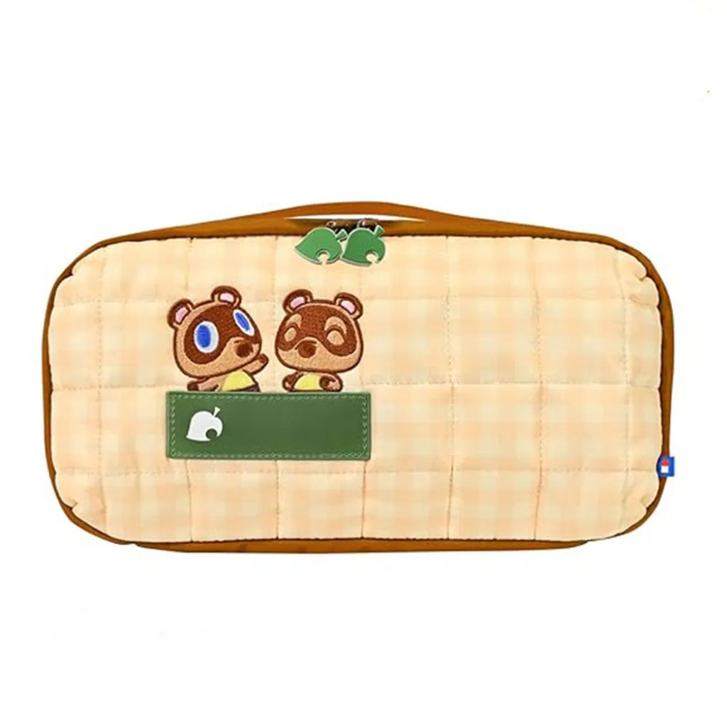 HORI Puff Pouch Animal Crossing: New Horizons Series for Nintendo Switch 2 - Brown (NSX-159A)