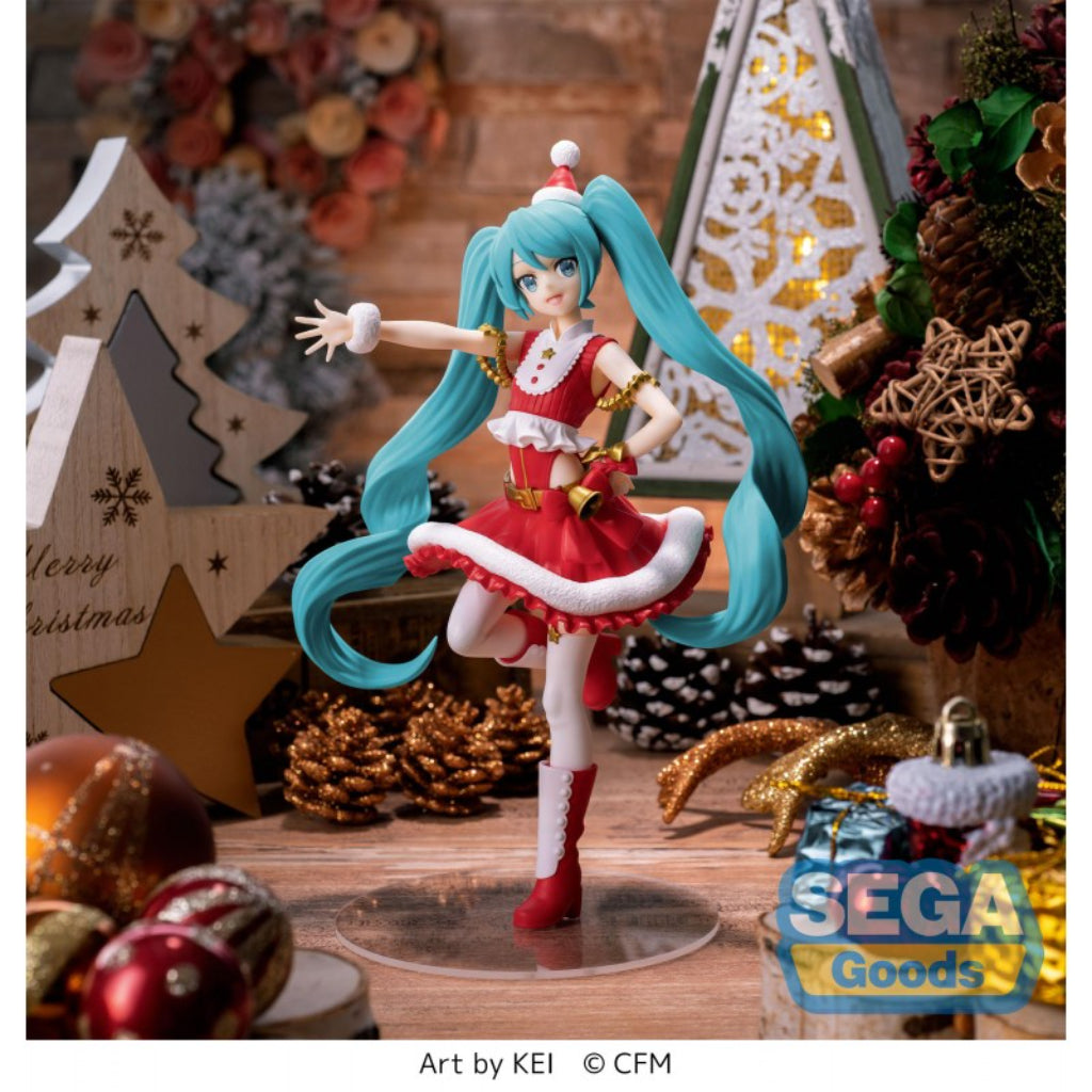 Sega Hatsune Miku Christmas 2023 Ver Luminasta Figure